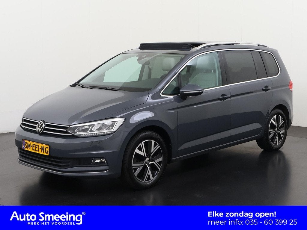 Volkswagen Touran 1.5 TSI Highline DSG | 7 Persoons | Leder, Auto's, Volkswagen, 12 maanden, 15 km/l, Euro 6, 4 cilinders