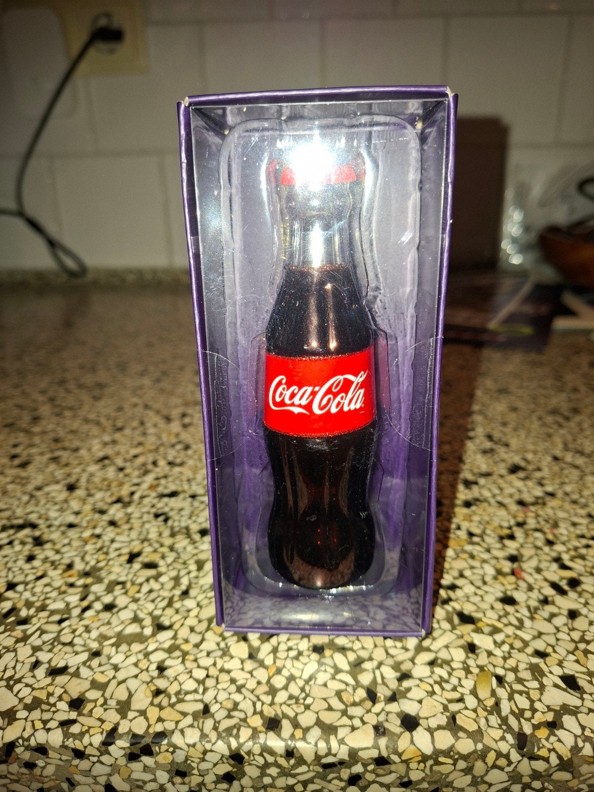 Coca-Cola kerst ornament NIEUW glas kerstboom, Ophalen of Verzenden, Nieuw, Gebruiksvoorwerp