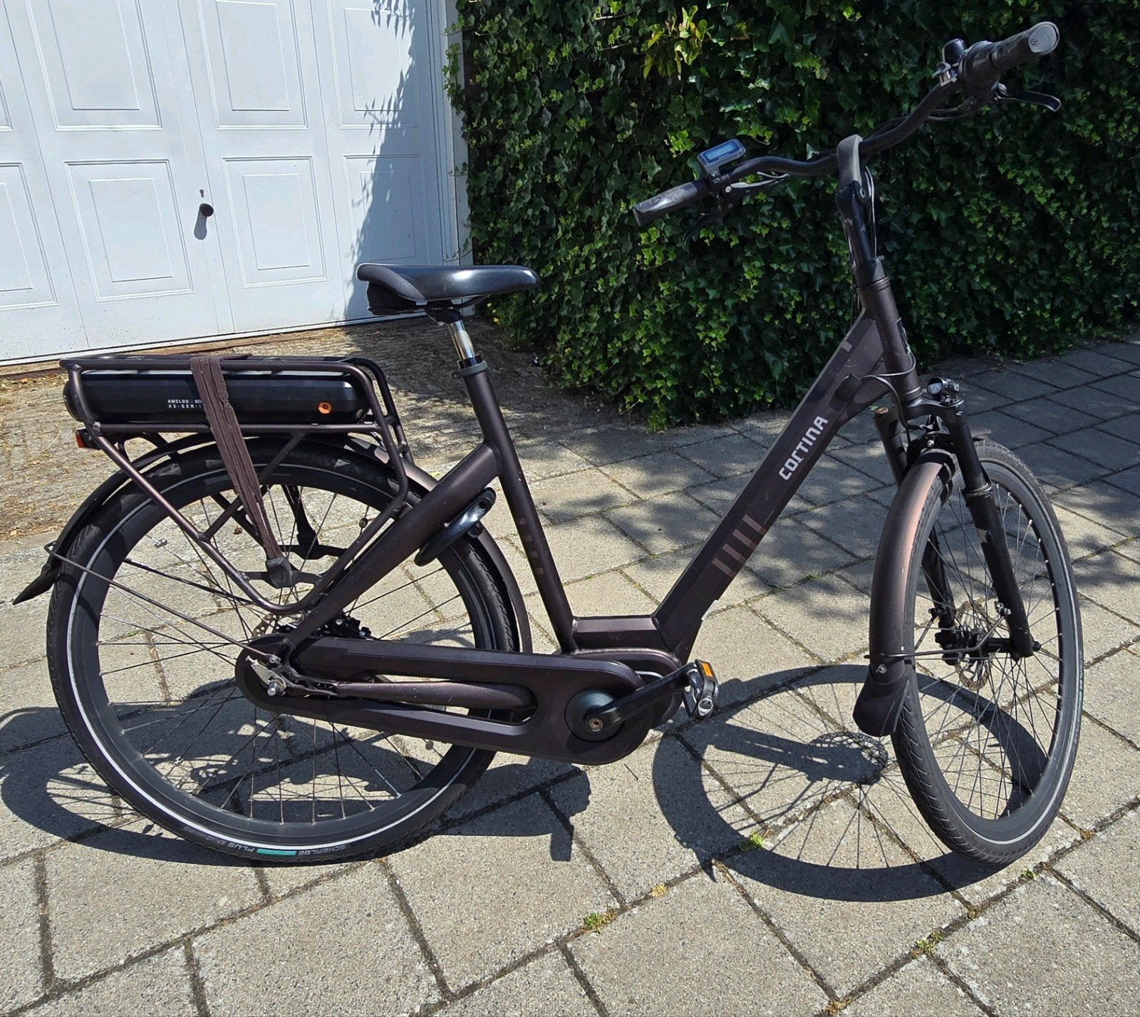 Cortina Octa 8v Dames E-bike - Nieuwe Motor - 600Wh, Gebruikt, Versnellingen, 56 cm of meer, Schijfrem