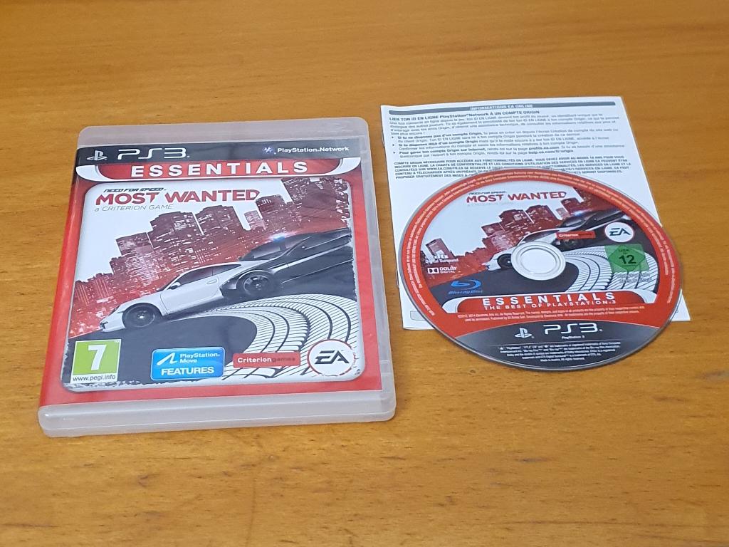 PS3 | Need for Speed MOST WANTED, Gebruikt, 1 speler, Racen en Vliegen, Ophalen of Verzenden