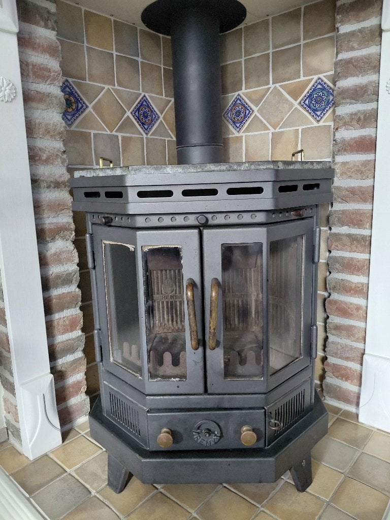 Reny houtkachel, Ophalen, Gebruikt, Vrijstaande haard, Houthaard