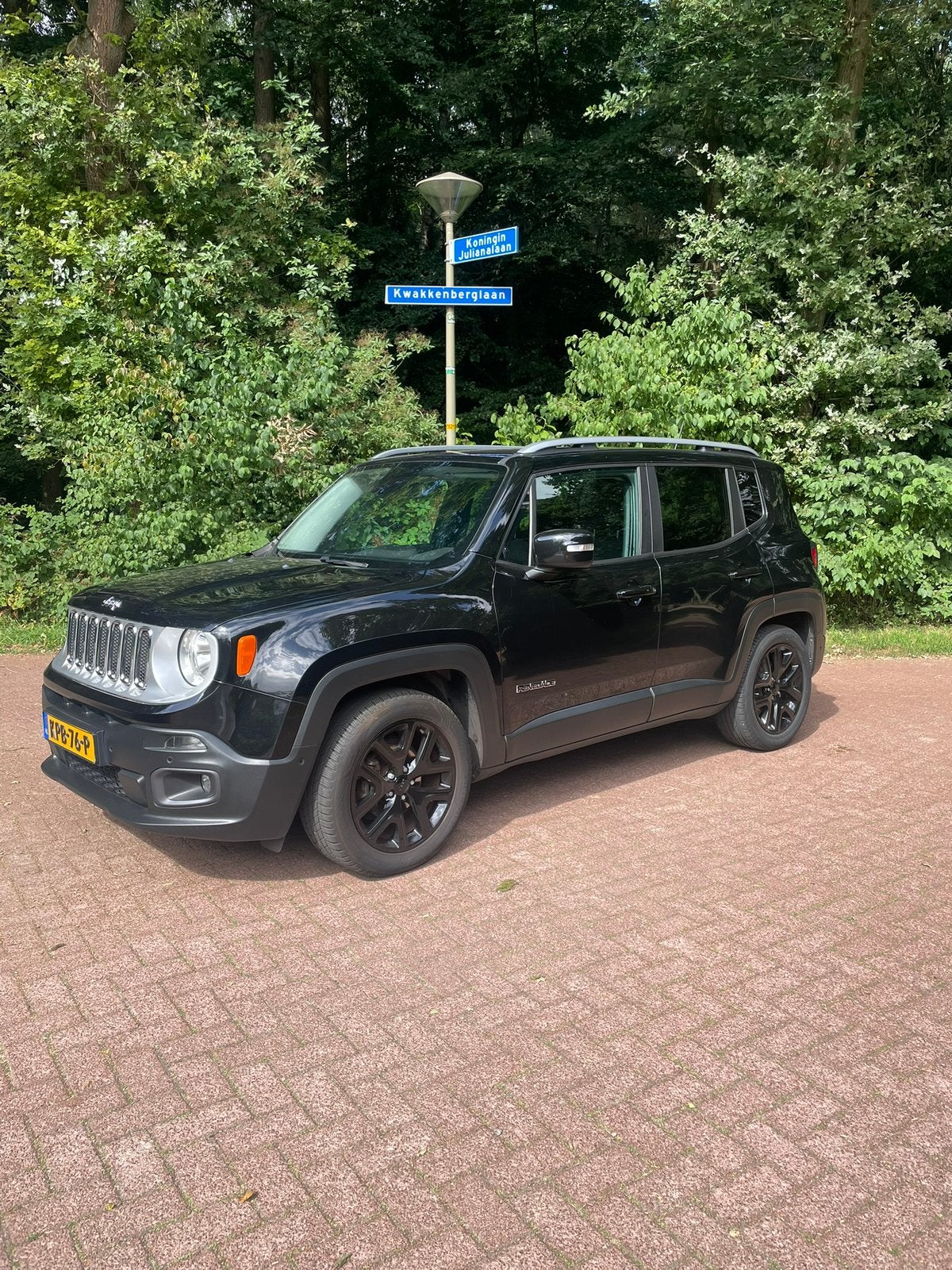 Jeep Renegade 2016 Zwart, Auto's, Jeep, Particulier, Benzine, MPV, Origineel Nederlands, Zwart, Ophalen