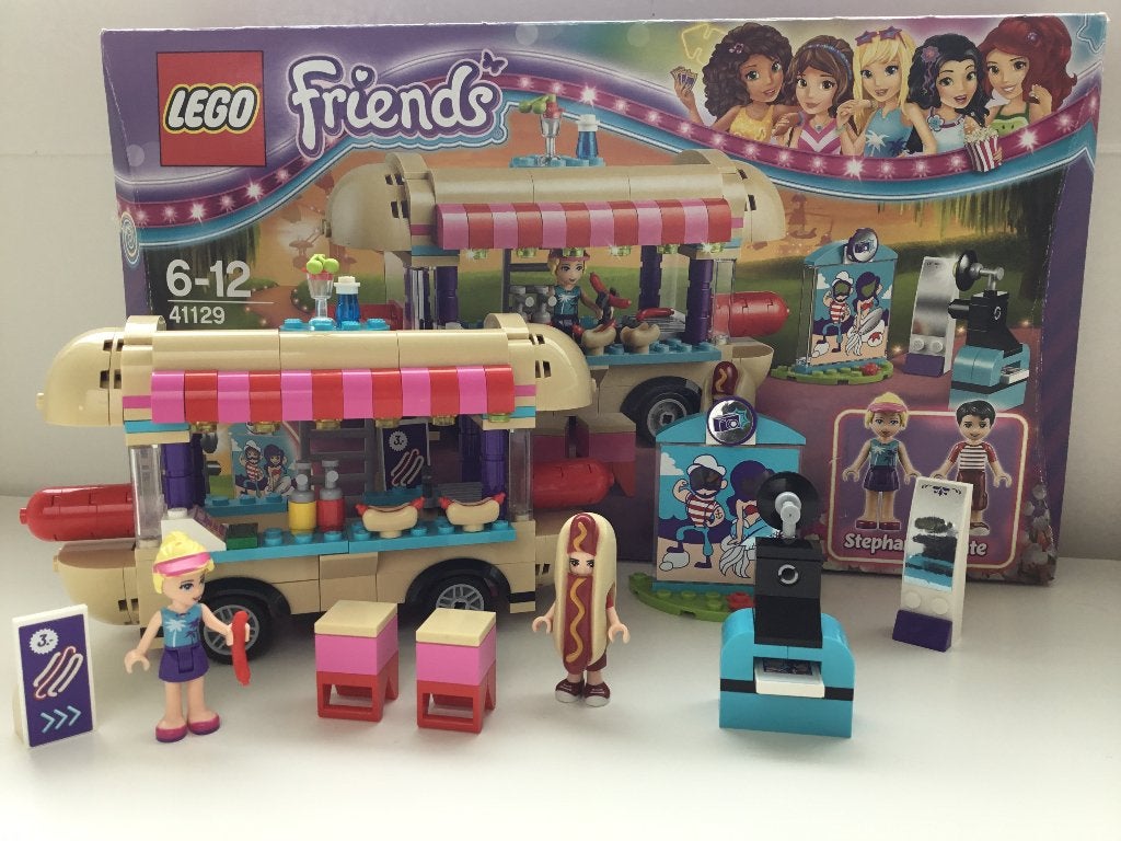 Lego Friends 41129 - Pretpark hotdog-wagen, Inclusief instructies, Gebruikt, Lego, Friends