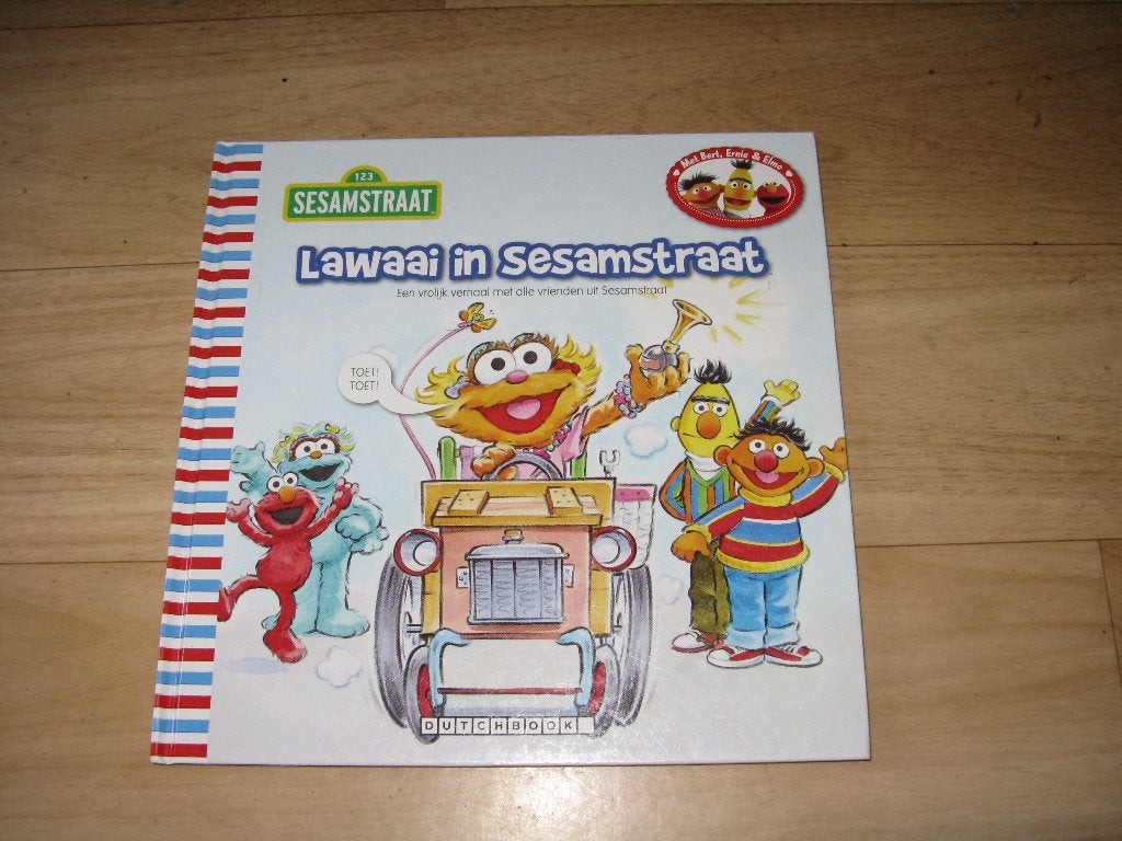 Lawaai in Sesamstraat, Boeken, Kinderboeken | Kleuters, Ophalen of Verzenden, Gelezen, Fictie algemeen