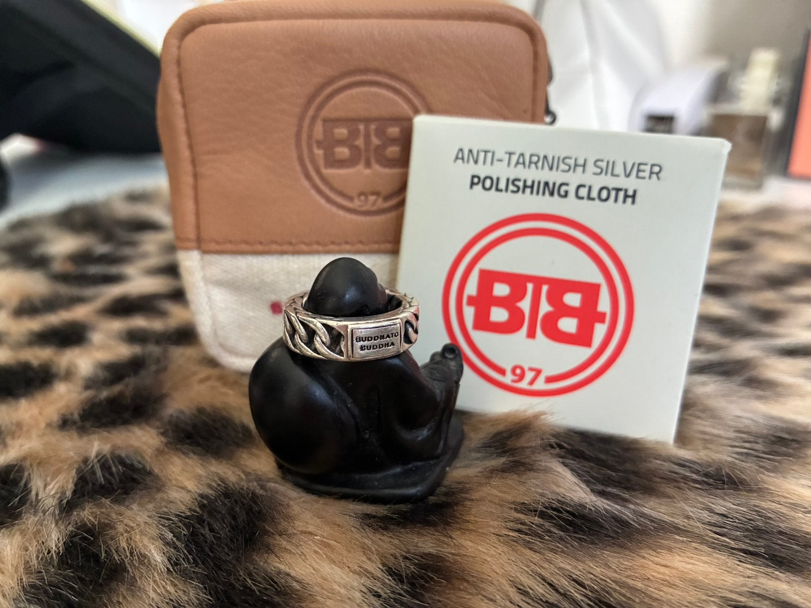 Buddha to Buddha ring, Ophalen of Verzenden, Dame, Zilver, Zilver