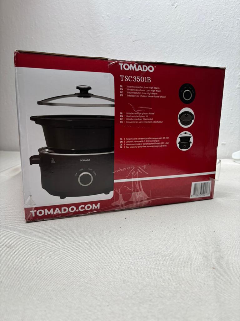 Slowcooker, nieuw in doos. Nog nooit gebruikt, Ophalen, Nieuw
