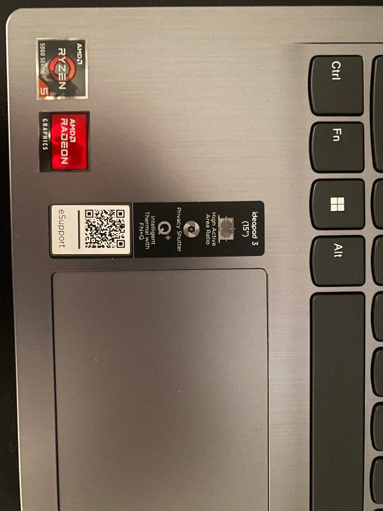 Lenovo Laptop 15 inch, 2 tot 3 Ghz, AMD Ryzen 5 5500U with Radeon Graphics, Ophalen of Verzenden, Zo goed als nieuw
