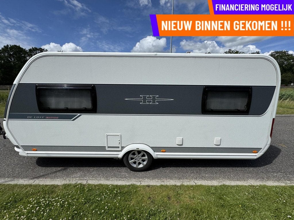 Hobby 495 UL DE LUXE ED., ENKELE BEDDEN,RONDZIT,MOVER,LUIFEL, Caravans en Kamperen, Mover, Rondzit, Hobby, 7 tot 8 meter
