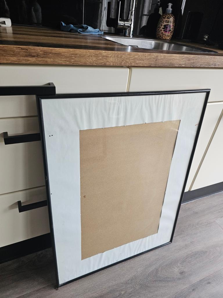 Mooi grote lijst h 81 b 61 cm, Ophalen, Kunststof, 50 tot 75 cm, 75 cm of meer