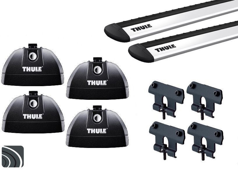 Thule dakdragerset, Auto diversen, Dakdragers, Ophalen of Verzenden, Zo goed als nieuw