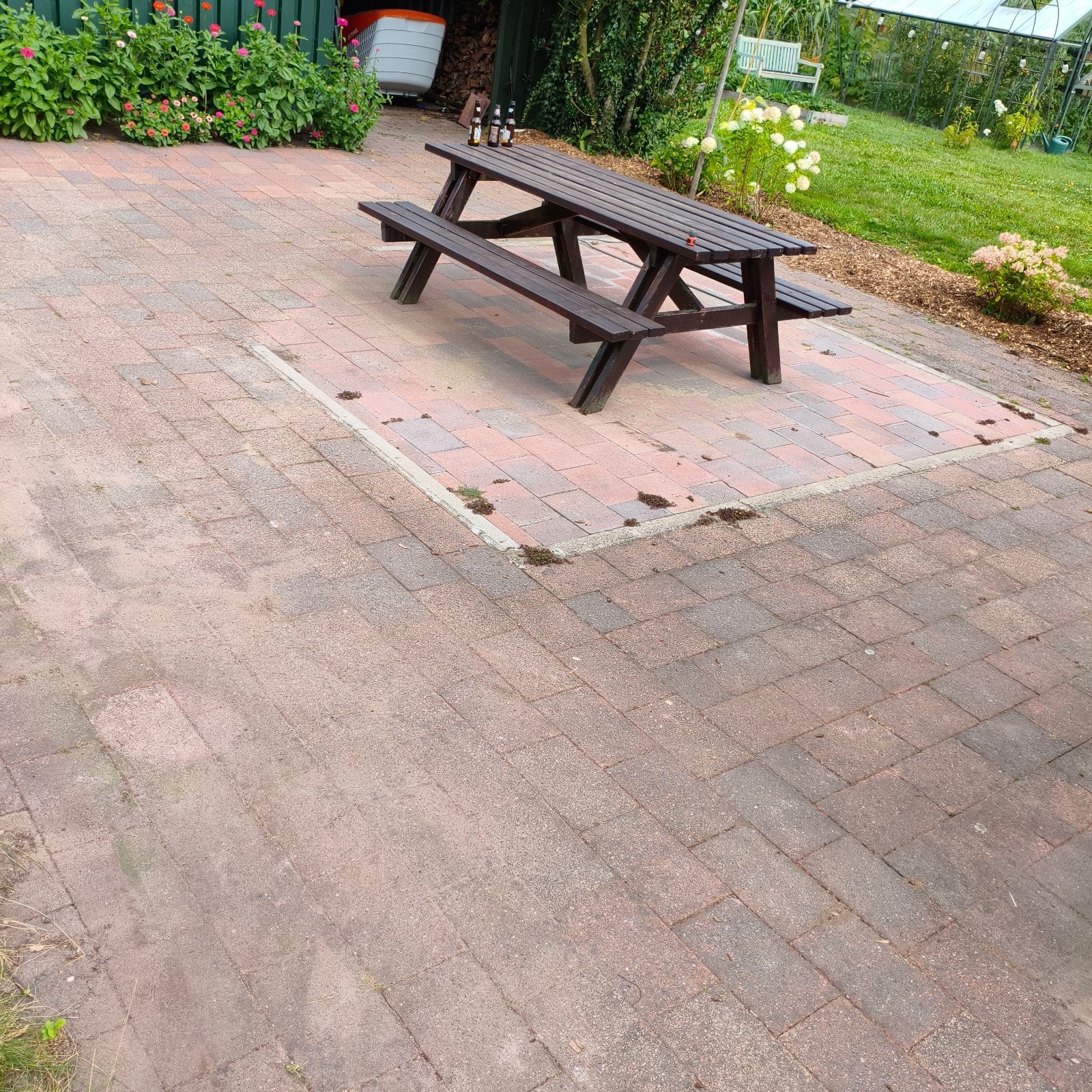 Gratis mooie stenen voor terras of pad (ca. 40m2), Ophalen of Verzenden