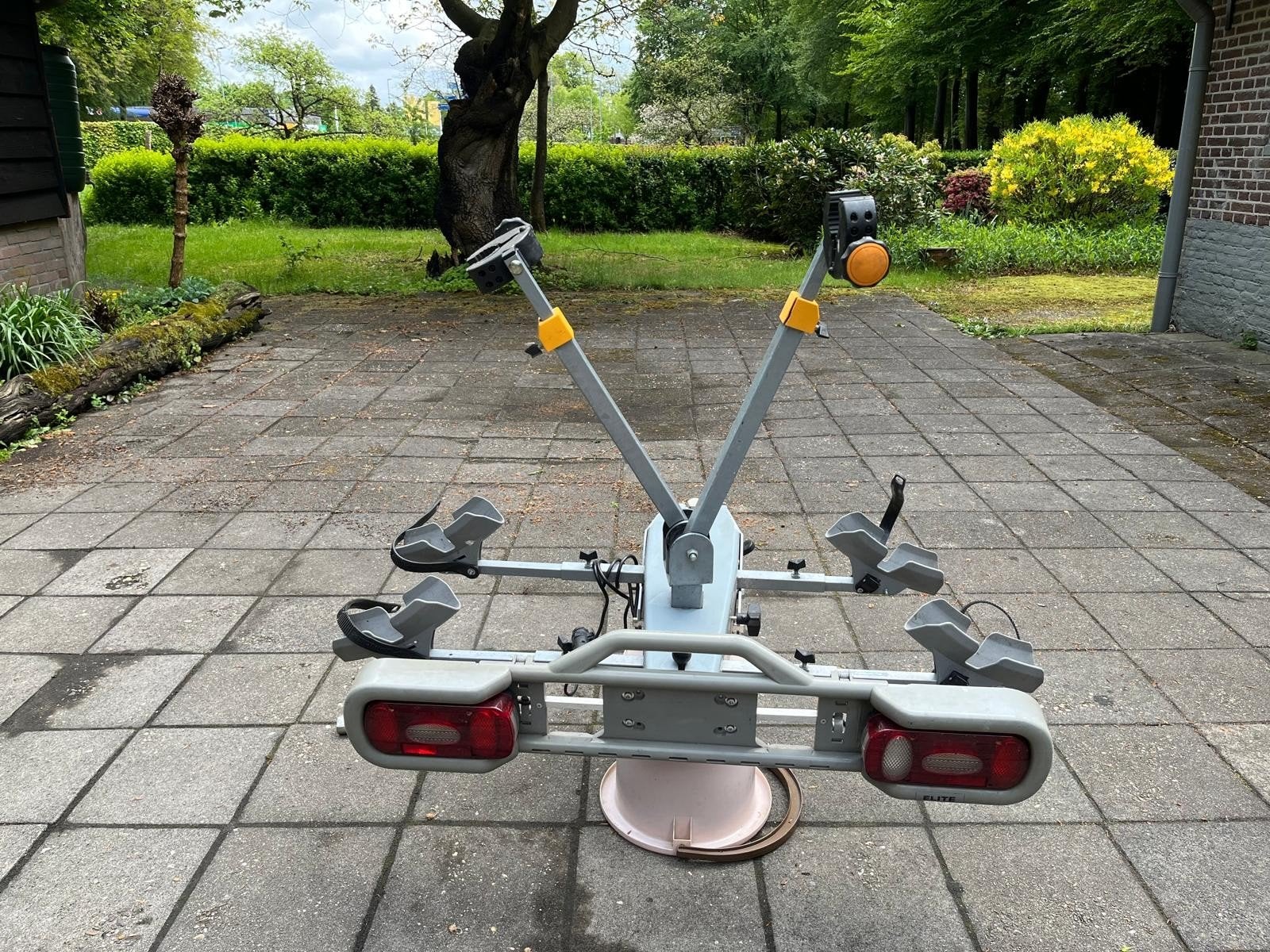 Spinder fietsendrager voor 2 fietsen, Ophalen, 2 fietsen, Gebruikt, Trekhaakdrager
