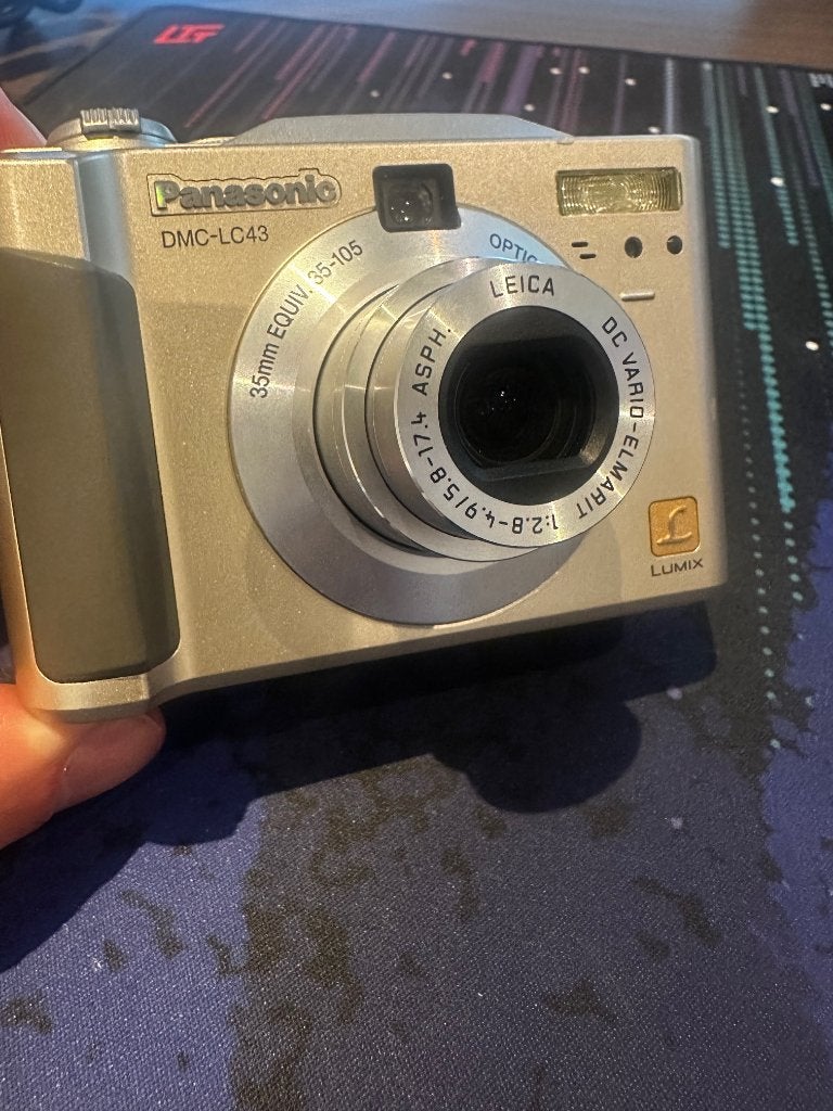 Panasonic Lumix DMC-LC43, Ingebouwde flitser, Handleiding, Panasonic, 4 megapixels