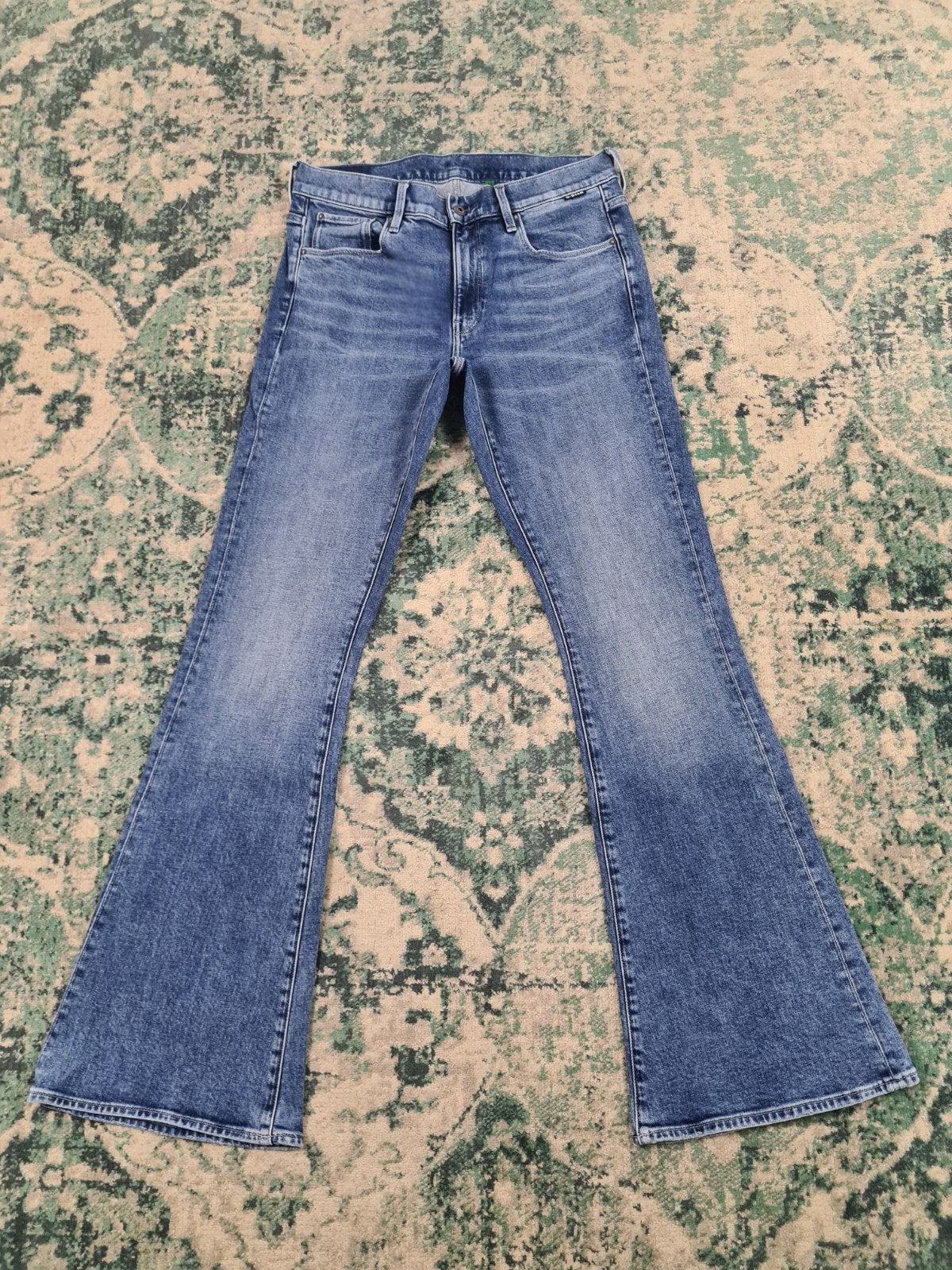 G-star raw 3301 Flare  W30 L32 Dames Tulsi3032 Hig-rise, Blauw, Ophalen of Verzenden, Zo goed als nieuw, W30 - W32 (confectie 38/40)