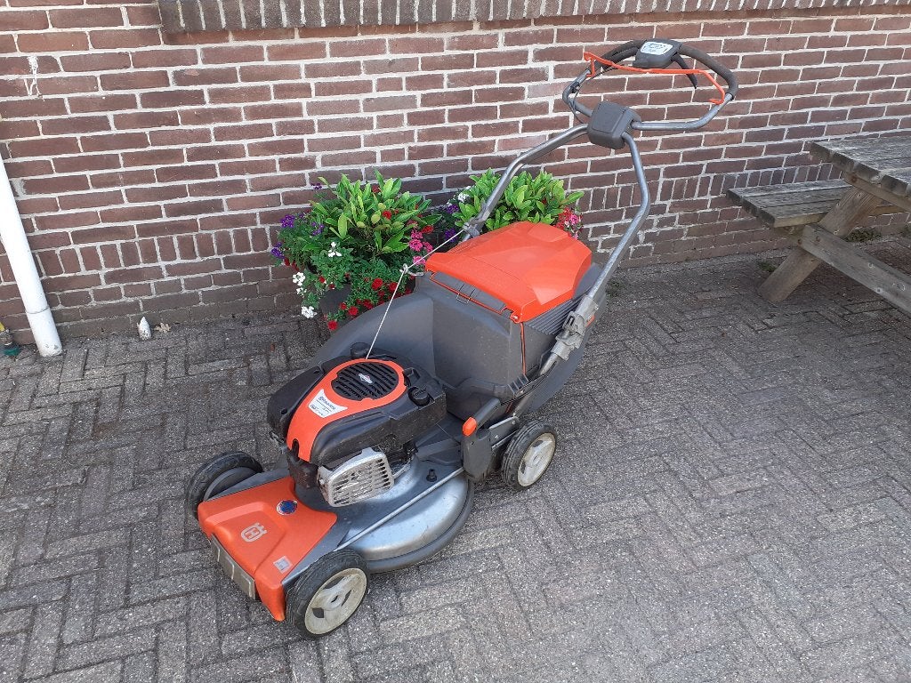 Husqvarna LC 53 e grasmaaier, 53 cm, B&S motor, Mulch, Ophalen, Gebruikt, 50 cm of meer, Husqvarna
