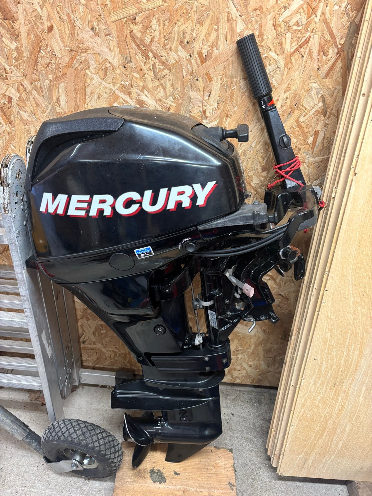 Mercury 15 pk kortstaart buitenboordmotor, Watersport en Boten, Ophalen of Verzenden, Gebruikt