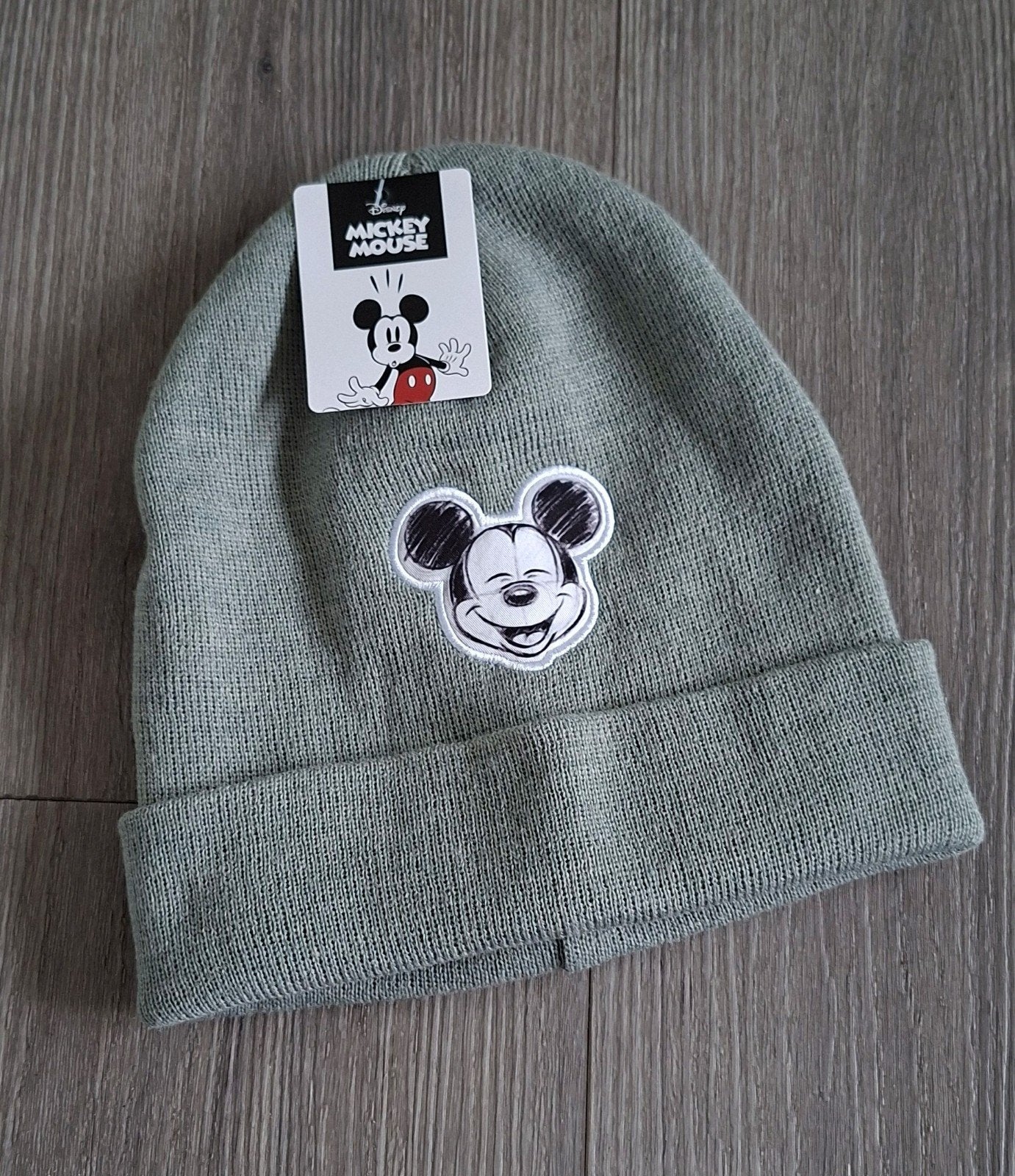 mickey mouse muts groen one size, Ophalen of Verzenden, Nieuw, Jongen of Meisje, Muts