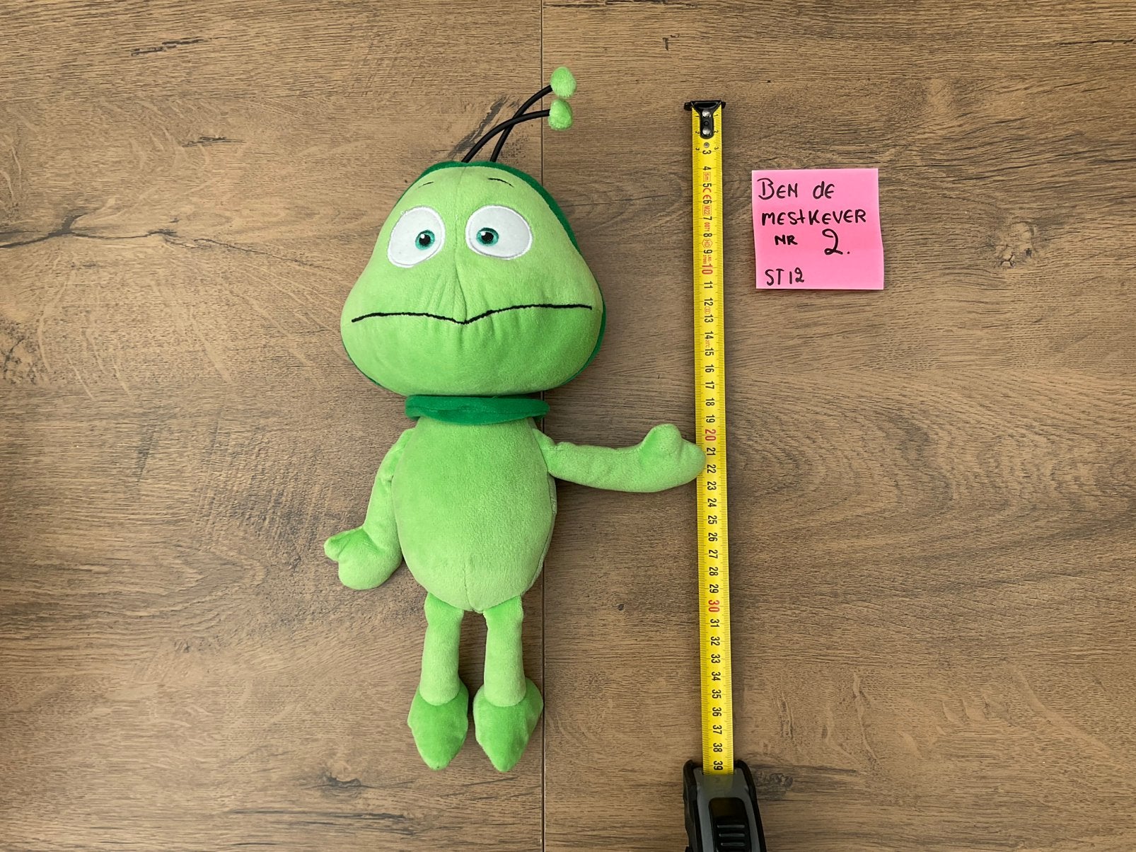 Zgan, niet kapot, Ben de mestkever knuffel Maya Maja de bij, Ophalen, Overige figuren, Zo goed als nieuw, Beeldje of Figuurtje
