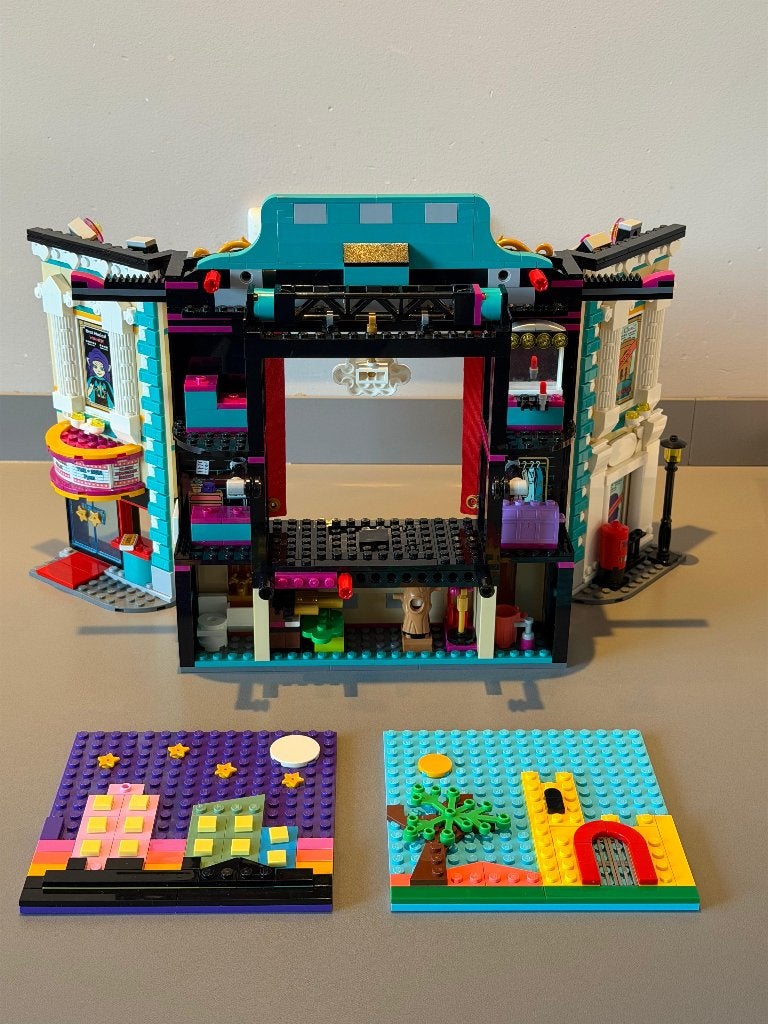 LEGO Friends 41714 Andrea’s theaterschool – compleet, Lego, Overige typen, Ophalen of Verzenden, Zo goed als nieuw