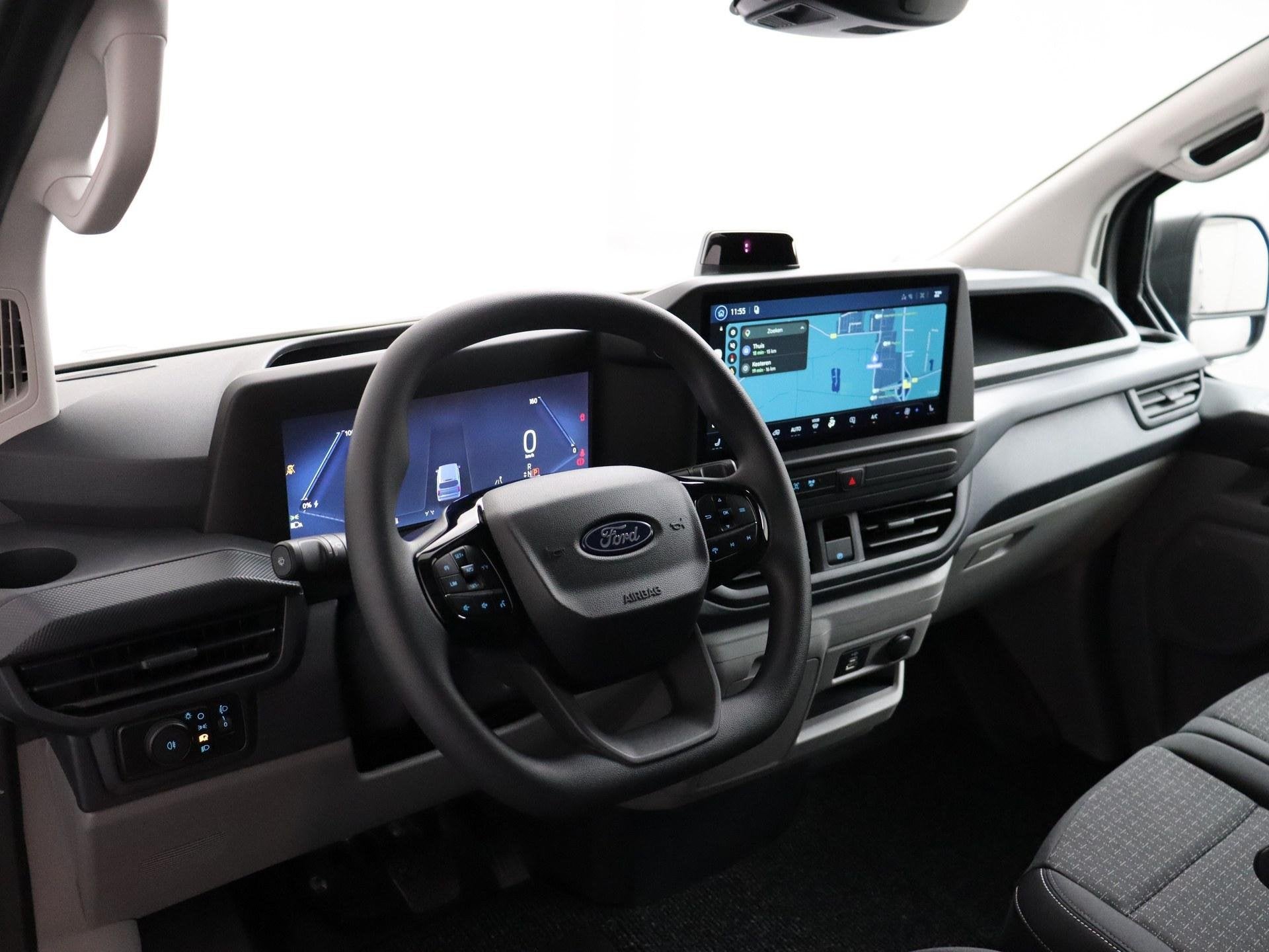 Ford E-Transit Cust. 340 L2H1 Trend 71 kWh | Camera | 2x Sch, Automaat, 71 kWh, 470 min, Zwart