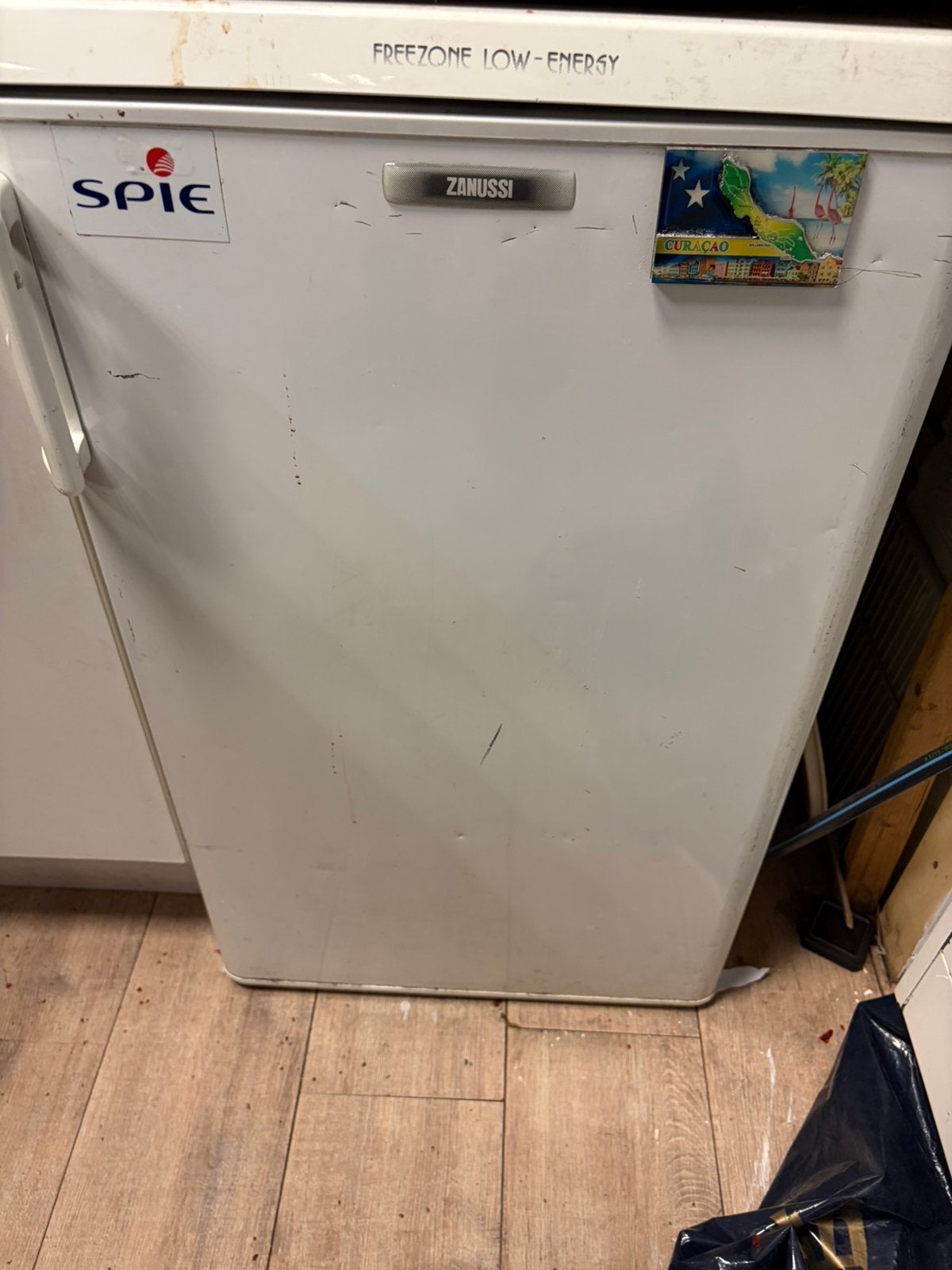 Zanussi koelkast, Ophalen, Zo goed als nieuw, Minder dan 60 cm
