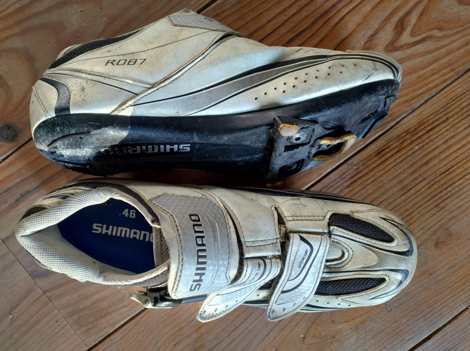 Shimano SH-R087W racefiets schoenen maat 46, Gebruikt, Heren, Schoenen, Ophalen of Verzenden