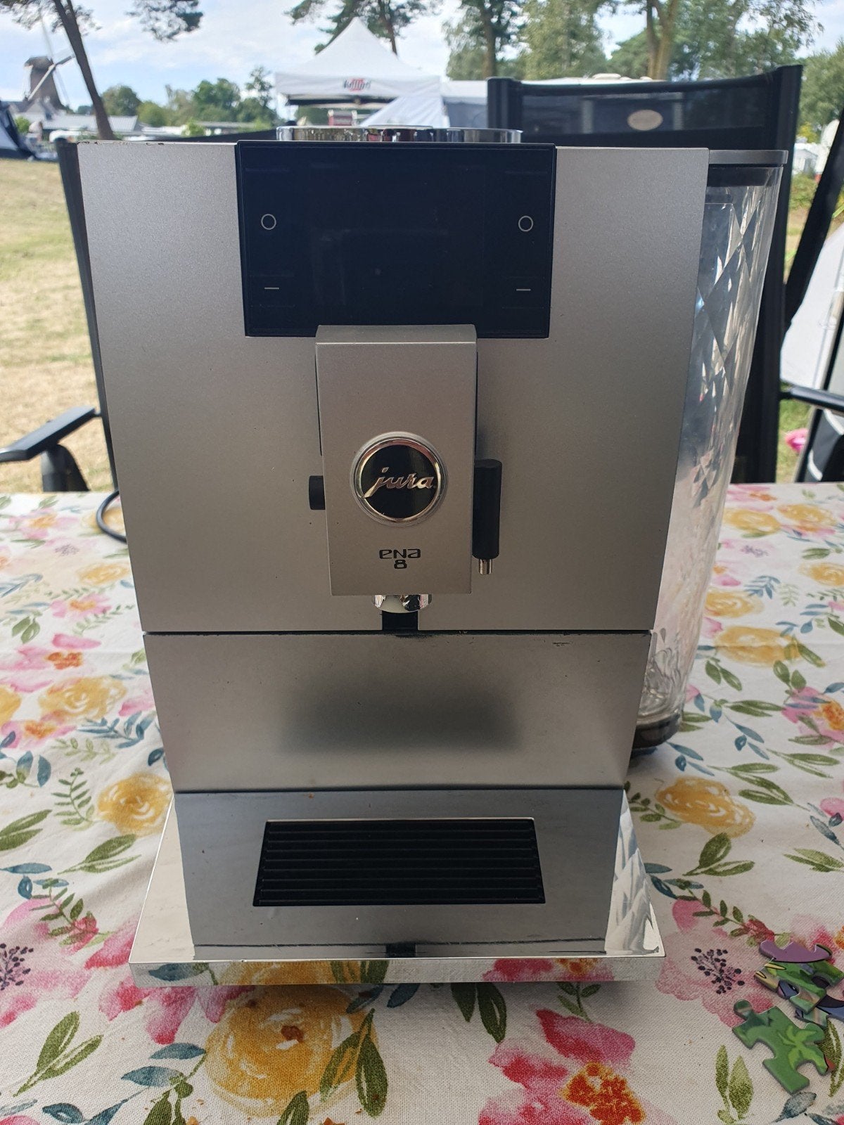 Jura ENA 8 volautomatische koffiemachine, Ophalen, Koffiemachine, Zo goed als nieuw, Afneembaar waterreservoir