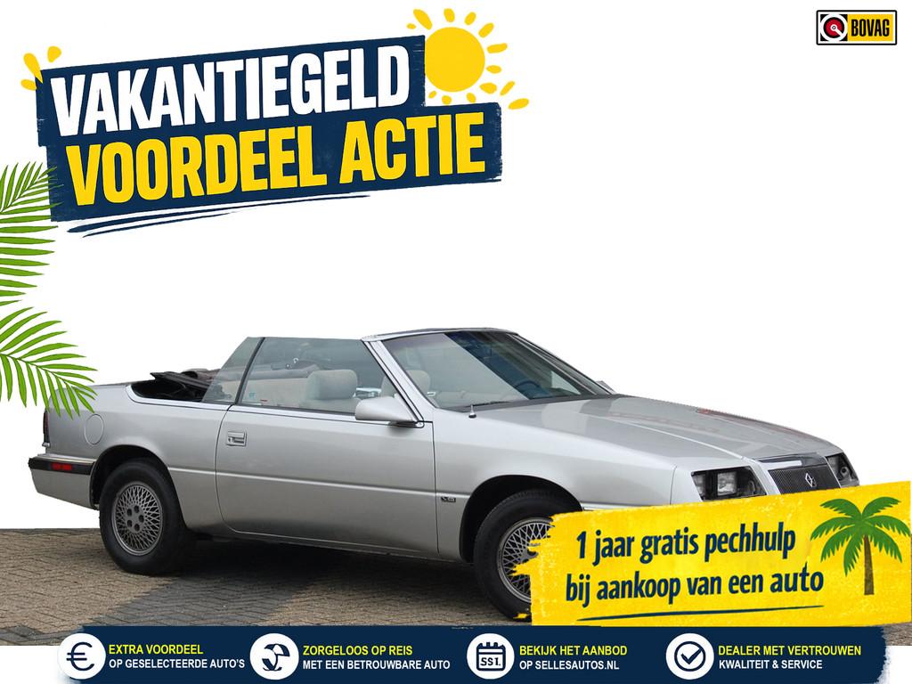Chrysler Le-Baron 3.0I V6 CONVERTIBLE (bj 1990, automaat), 136 pk, Cabriolet, Chrysler, Bedrijf