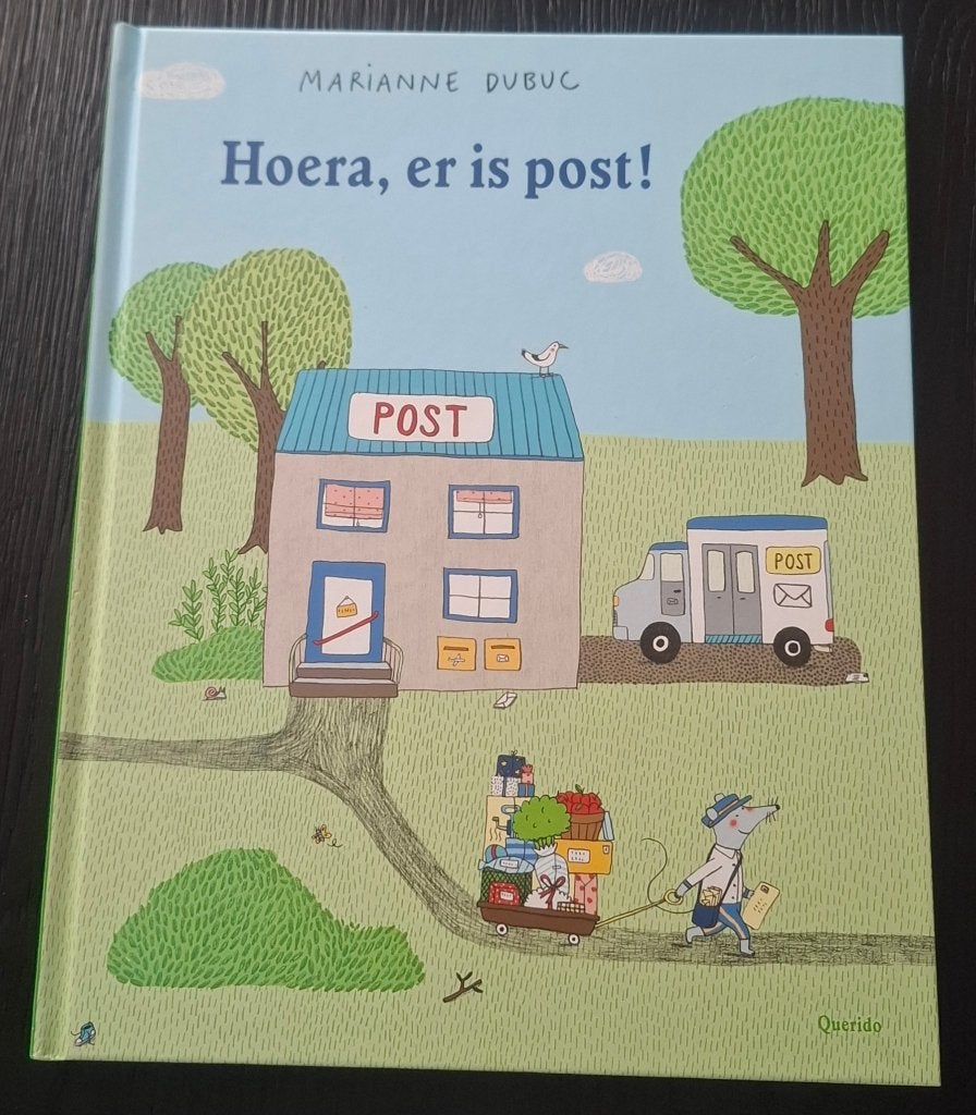 Hoera, er is post!, 3 tot 4 jaar, Marianne Dubuc, Nieuw, Ophalen of Verzenden