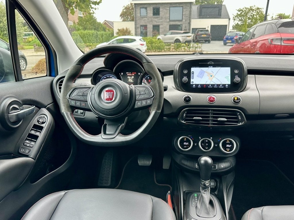 Fiat 500X 1.5 Hybrid Sport Automaat Leder Camera Carplay, Dealer onderhouden, 1380 kg, Gebruikt, Euro 6