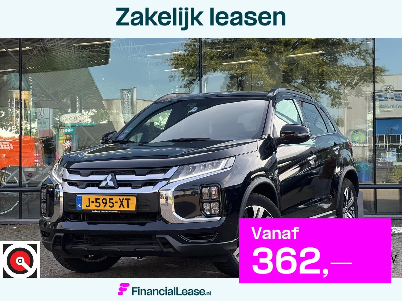 Mitsubishi ASX 2.0 Intense Automaat Clima Cruise PDC LED NAP, 1998 cc, 1380 kg, Gebruikt, 4 cilinders