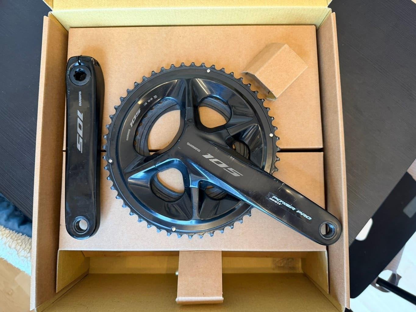 Giant Powerpro dubbelzijdige powermeter 175 mm, Ophalen, Gebruikt, Gravelbike, Overige typen