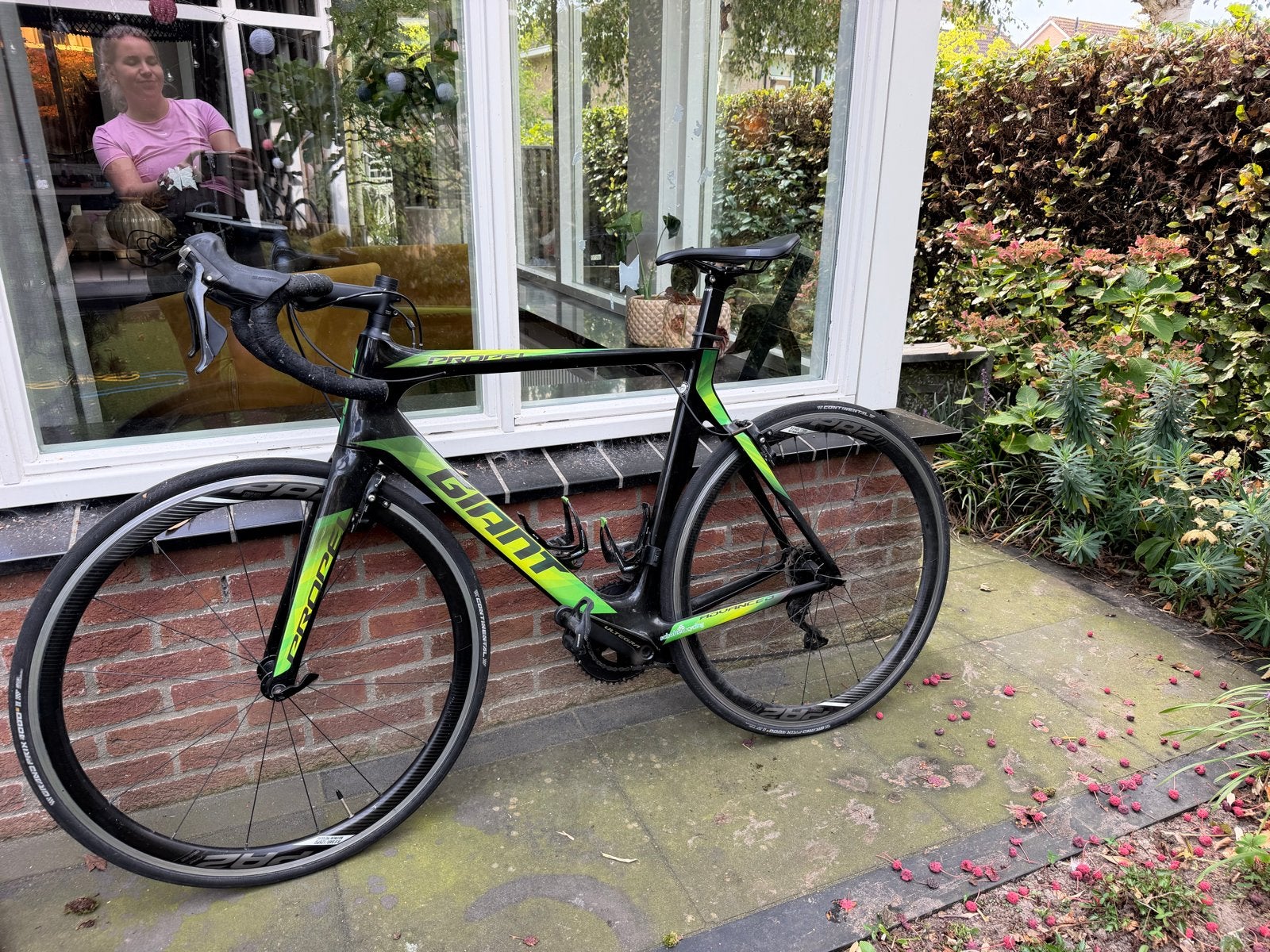 Giant Propel Advanced 1 carbon racefiets – maat M/L, Ophalen, Gebruikt