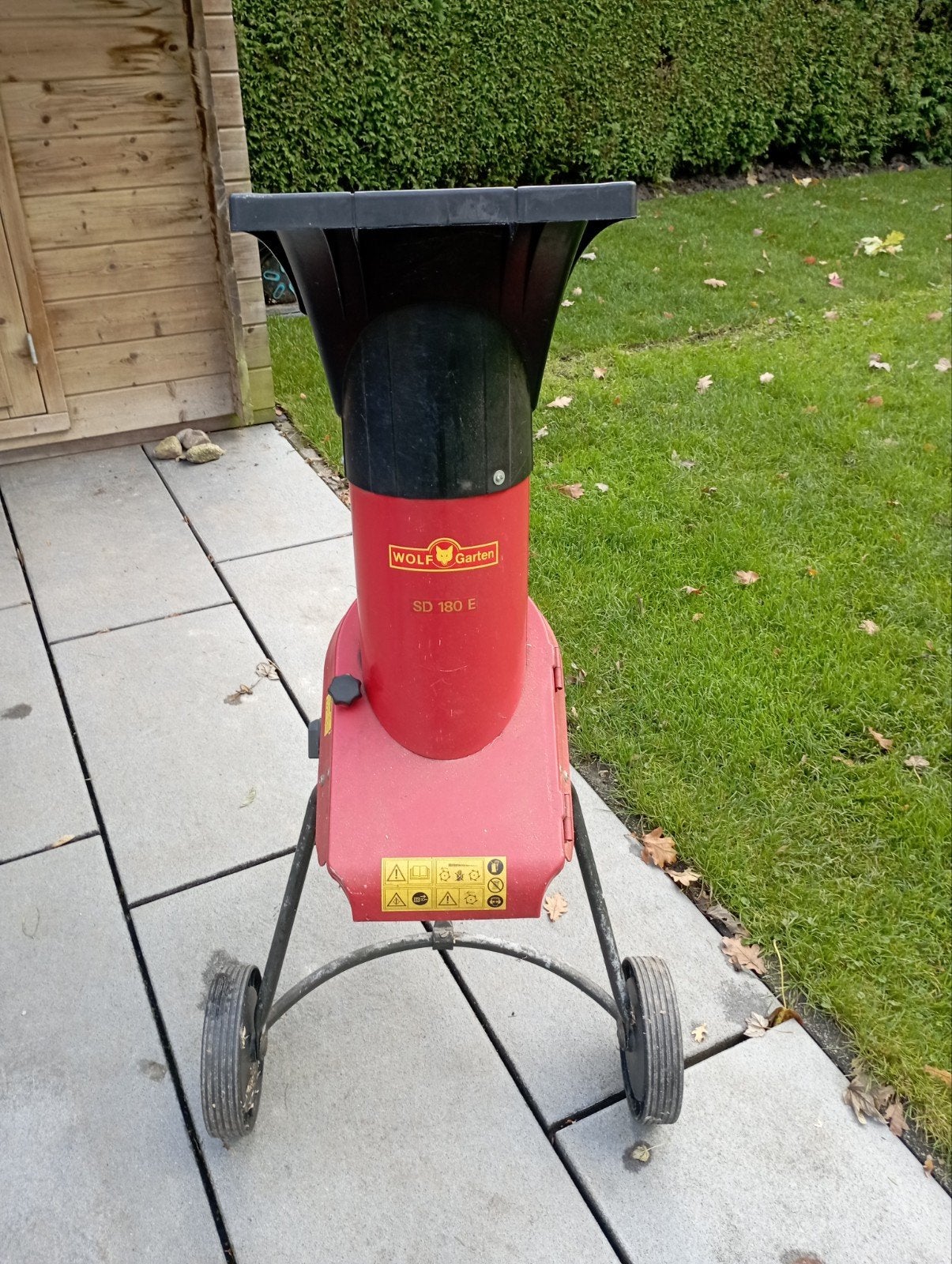 Wolf Garten SD 180 E Elektrische Hakselaar, Ophalen, Gebruikt, Elektrisch, Wolf Garten