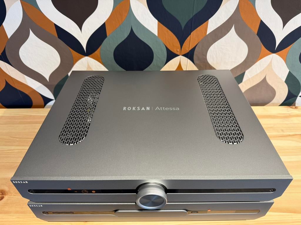 Roksan Attessa streaming amplifier incl. cd-transport NIEUW!, Audio, Tv en Foto, Contact@vintageaudiobreda.nl, Nieuw, 120 watt of meer