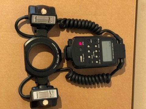 Canon Macro Twin Lite MT-24EX – Ultieme Macroflitser, Canon, Instellicht, Ophalen of Verzenden, Zo goed als nieuw