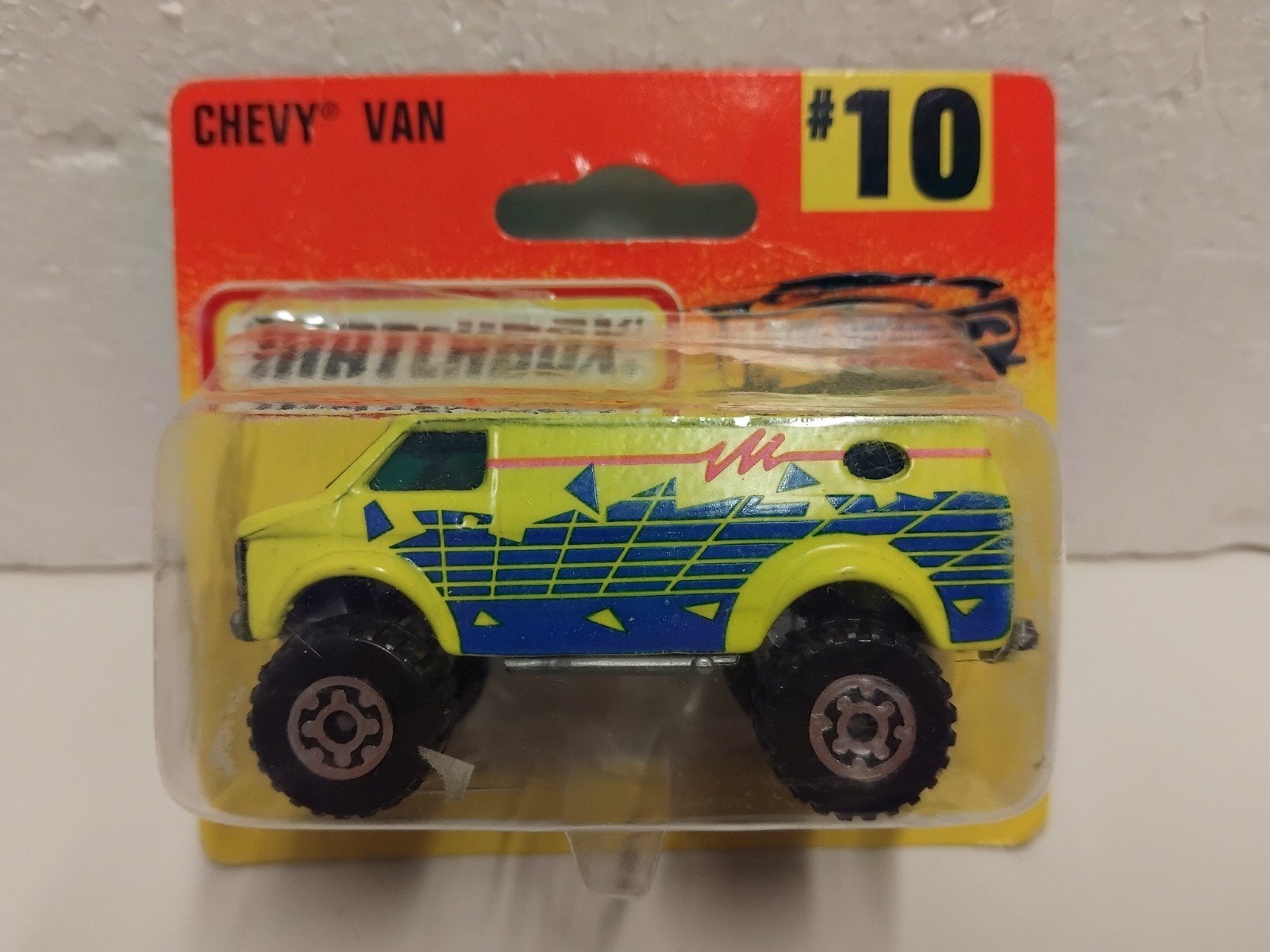 Matchbox #10 Chevrolet Van en andere Jeep Ford Bronco 3INCH, Hobby en Vrije tijd, Ophalen of Verzenden, Zo goed als nieuw, Auto