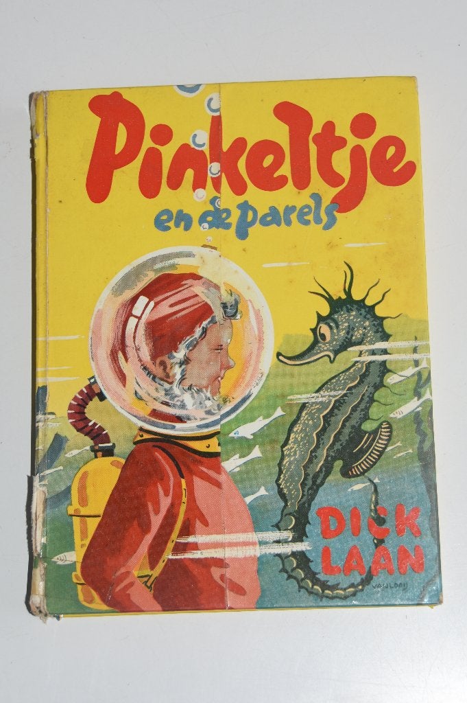 Pinkeltje en de Parels - Dick Laan Kinderboek, Verzenden, Gelezen, Dick Laan, Fictie algemeen
