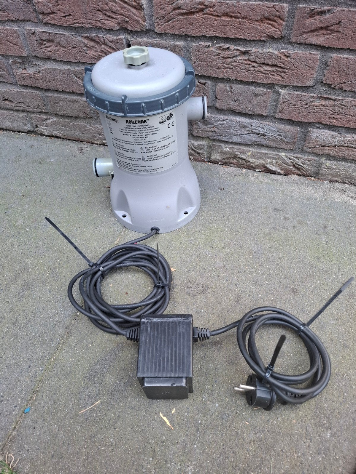 Bestway Flowclear filterpomp 58383 voor zwembad, Ophalen of Verzenden, Gebruikt, Zwembadpomp