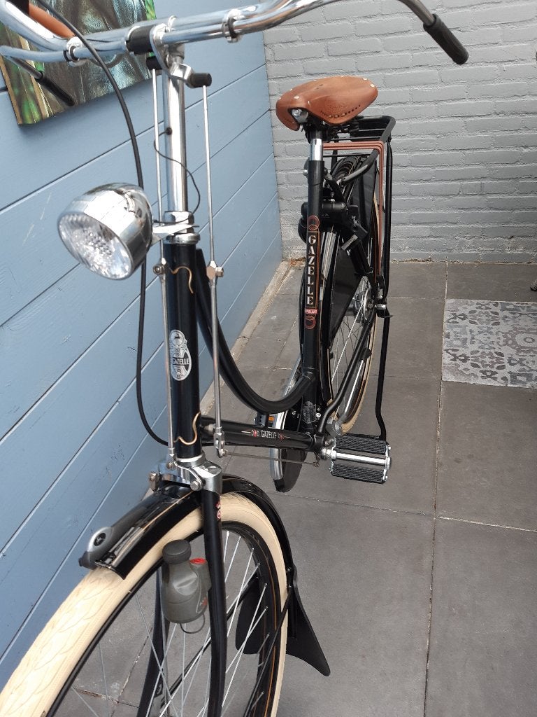 gazelle tour populair, Zo goed als nieuw, Handrem, Gazelle, Trommelrem
