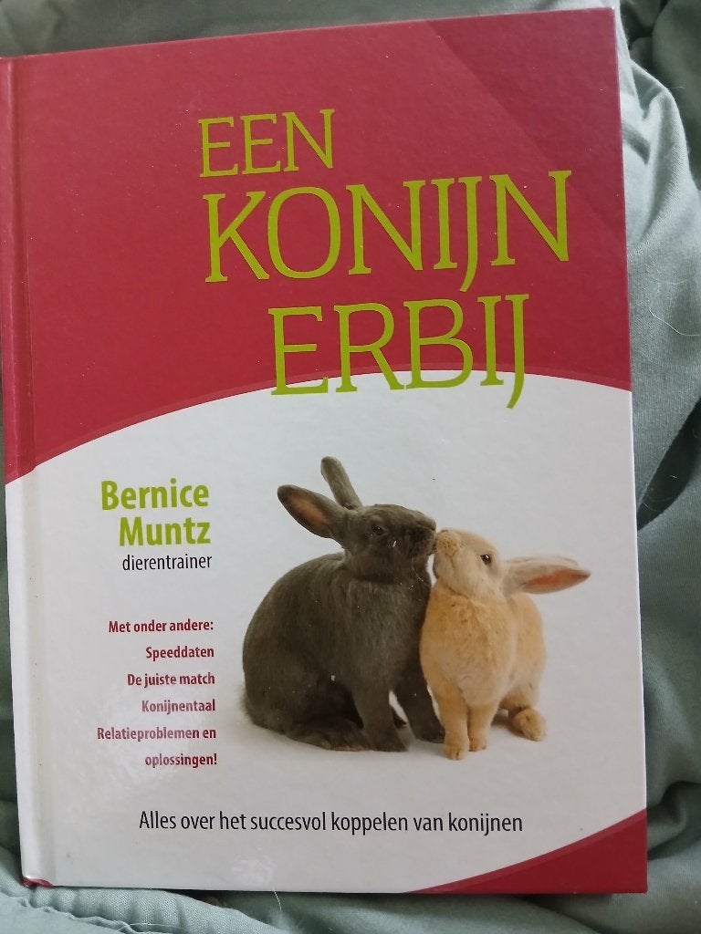 een konijn erbij, Boeken, Ophalen of Verzenden, Zo goed als nieuw, Konijnen of Knaagdieren, Bernice Muntz