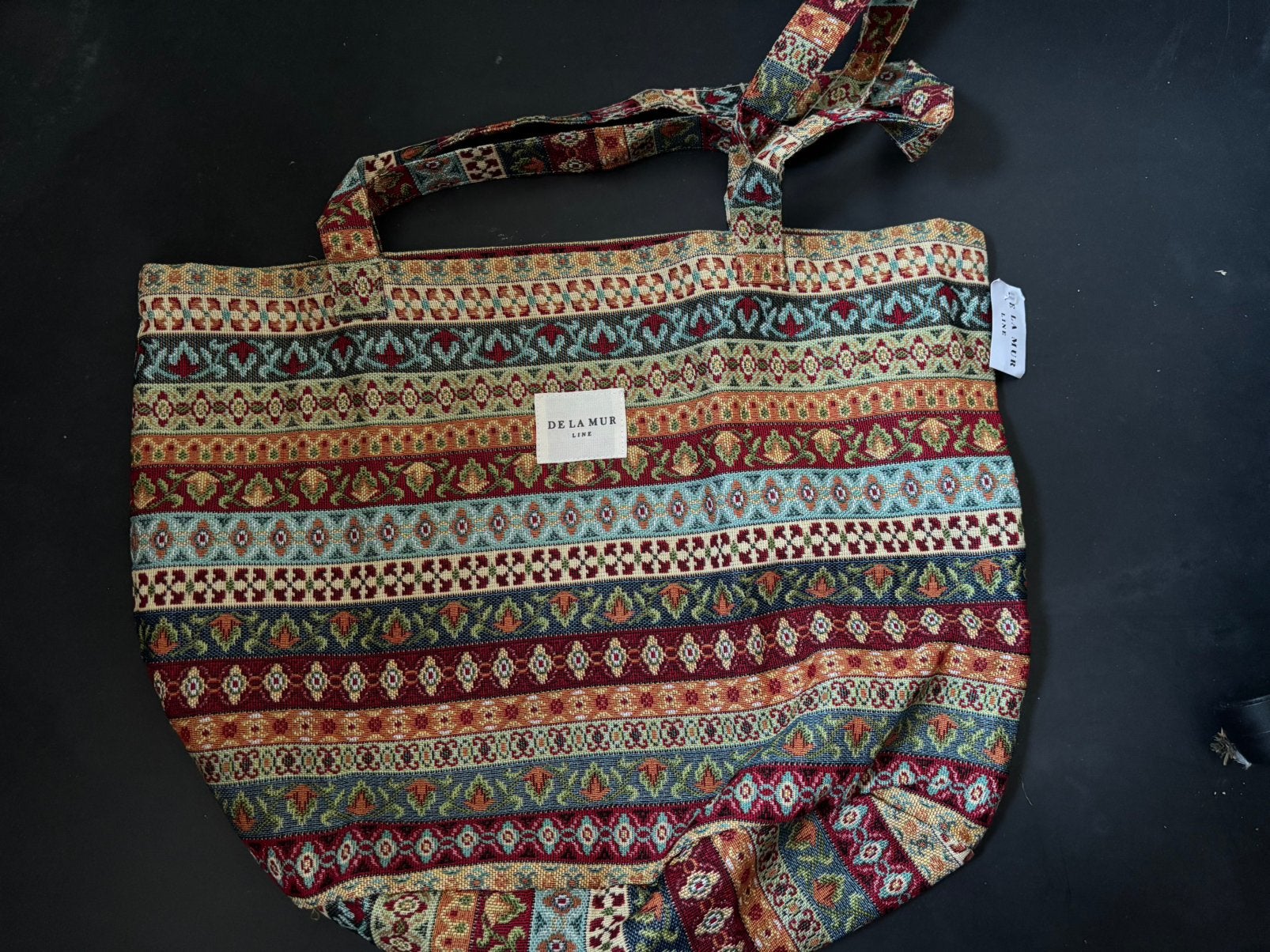 Tas De La Mur Nieuw tote bag big shopper accessoires mode, Ophalen of Verzenden, Nieuw, Rood, Shopper