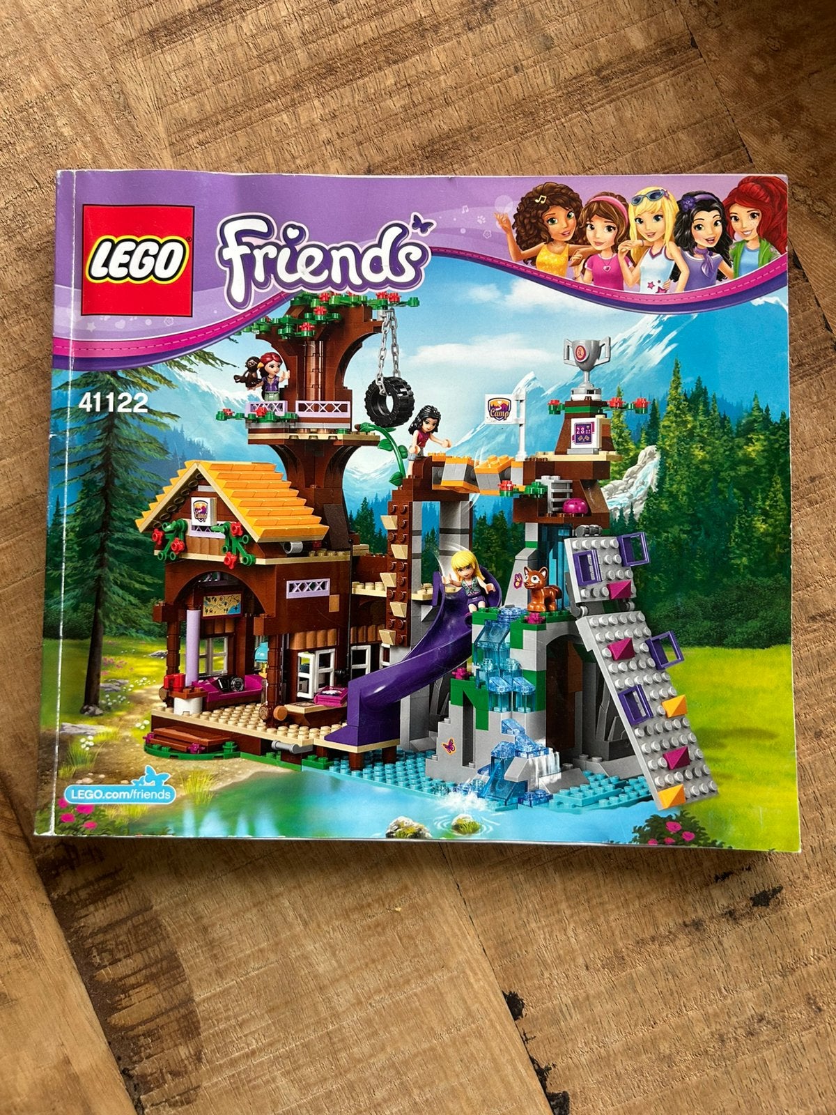 Lego friends set #41122 - anvonturenkamp boomhuis, Compleet, Gebruikt, Lego, Friends