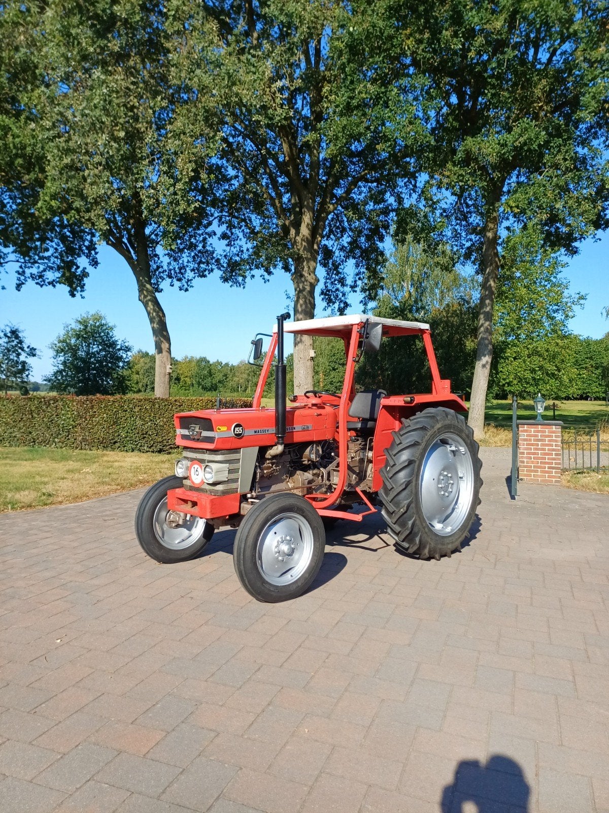 MF Massey Ferguson 155, Ophalen, Oldtimer, Tot 80 Pk, 5000 tot 7500