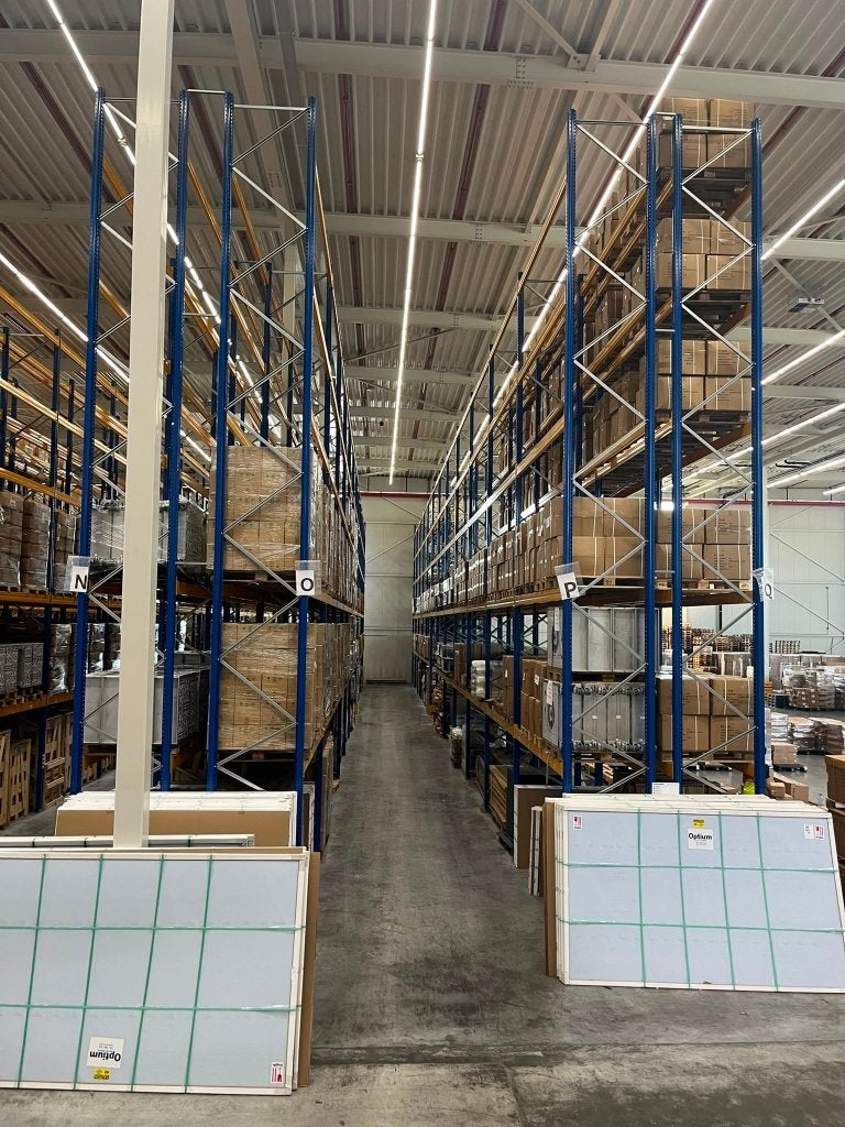 palletstelling Jungheinrich MPB frames en liggers 9750 Hoog, Ophalen of Verzenden
