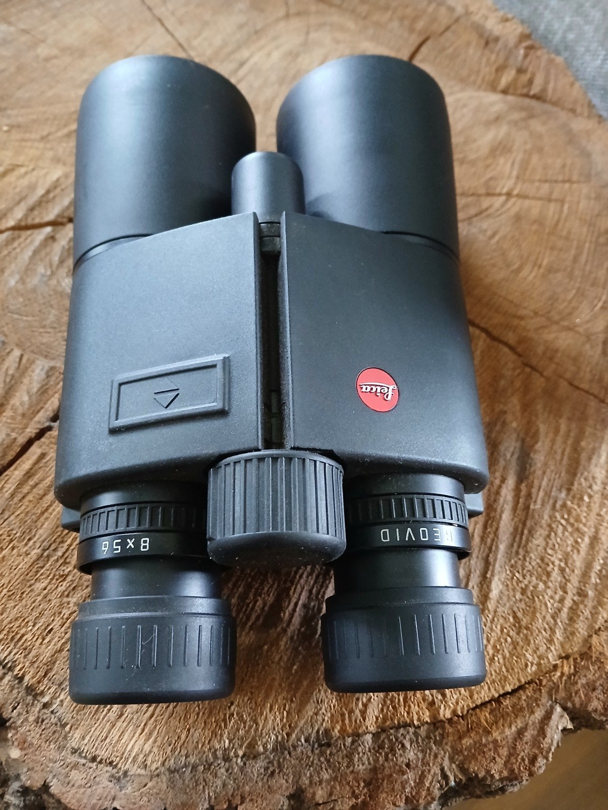 Leica Geovid 8x56 verrekijker met afstandsmeter, Ophalen, Dakkant (recht), Zo goed als nieuw, 8 tot 12x