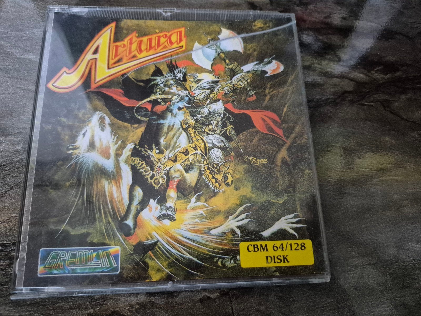 Commodore 64 C64 Origineel Disk Game - Artura Compleet, Ophalen of Verzenden