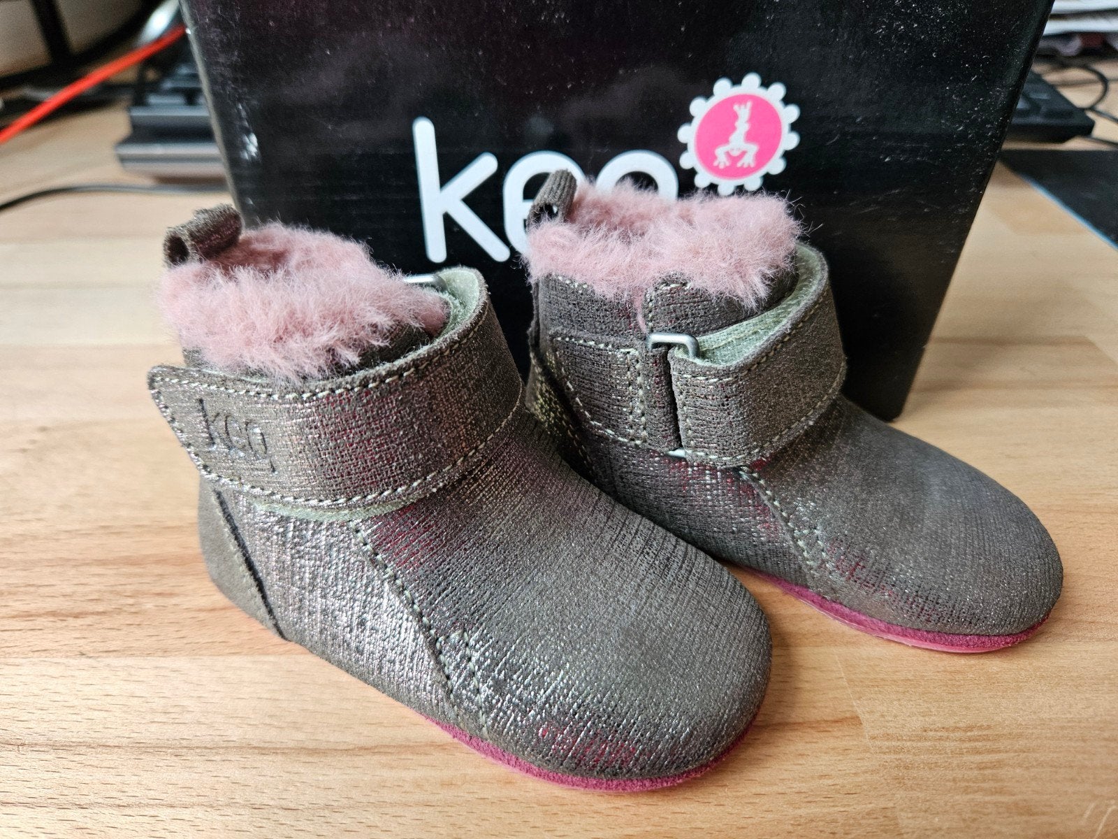 Keq babyschoenen maat 19 - Warme en stijlvolle laarsjes, Meisje, Keq, Nieuw, Ophalen of Verzenden