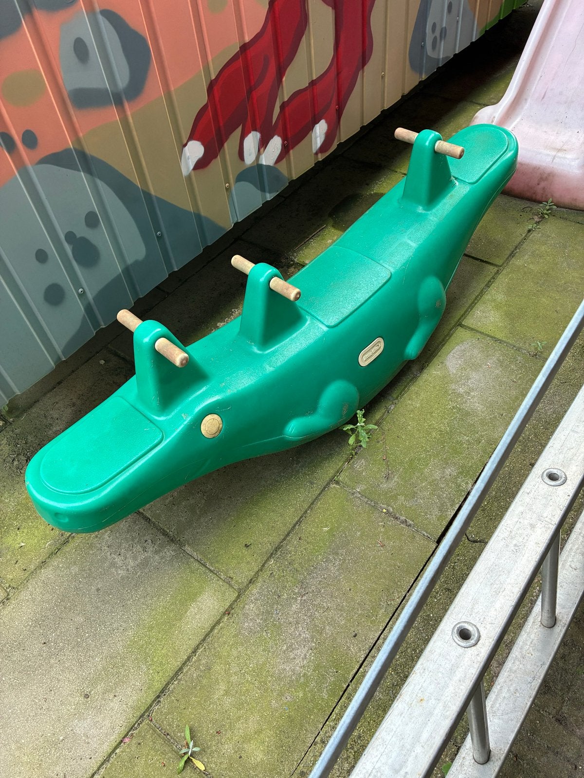 Little Tikes Krokodil Wipwap - Buitenspeelgoed, Ophalen, Gebruikt
