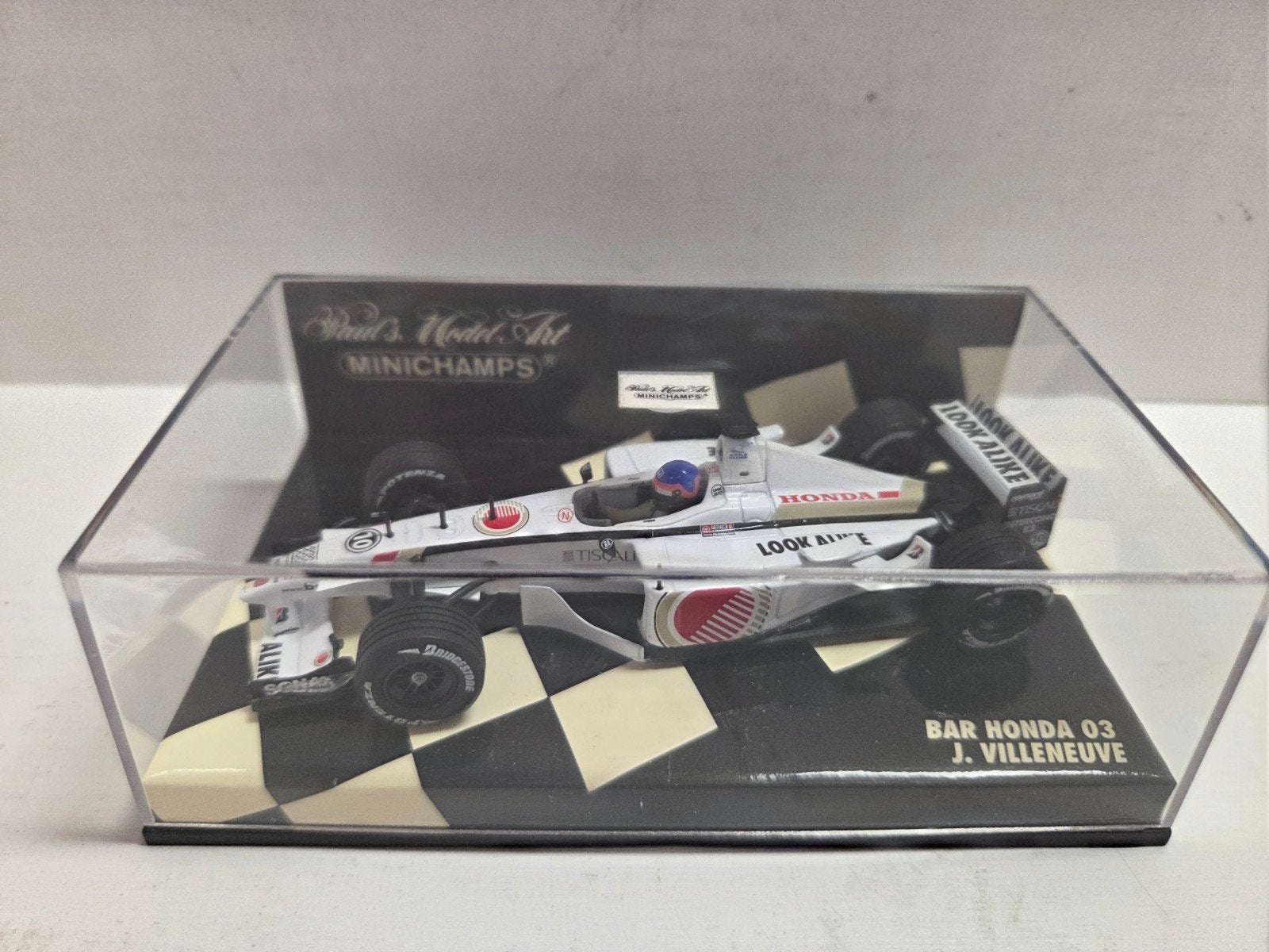 Minichamps BAR Honda 03 J Villeneuve, Auto, ., Ophalen of Verzenden, Zo goed als nieuw